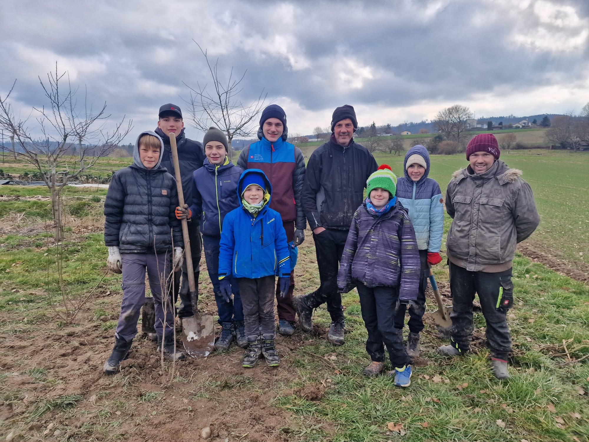 L'équipe des planteur.euses 