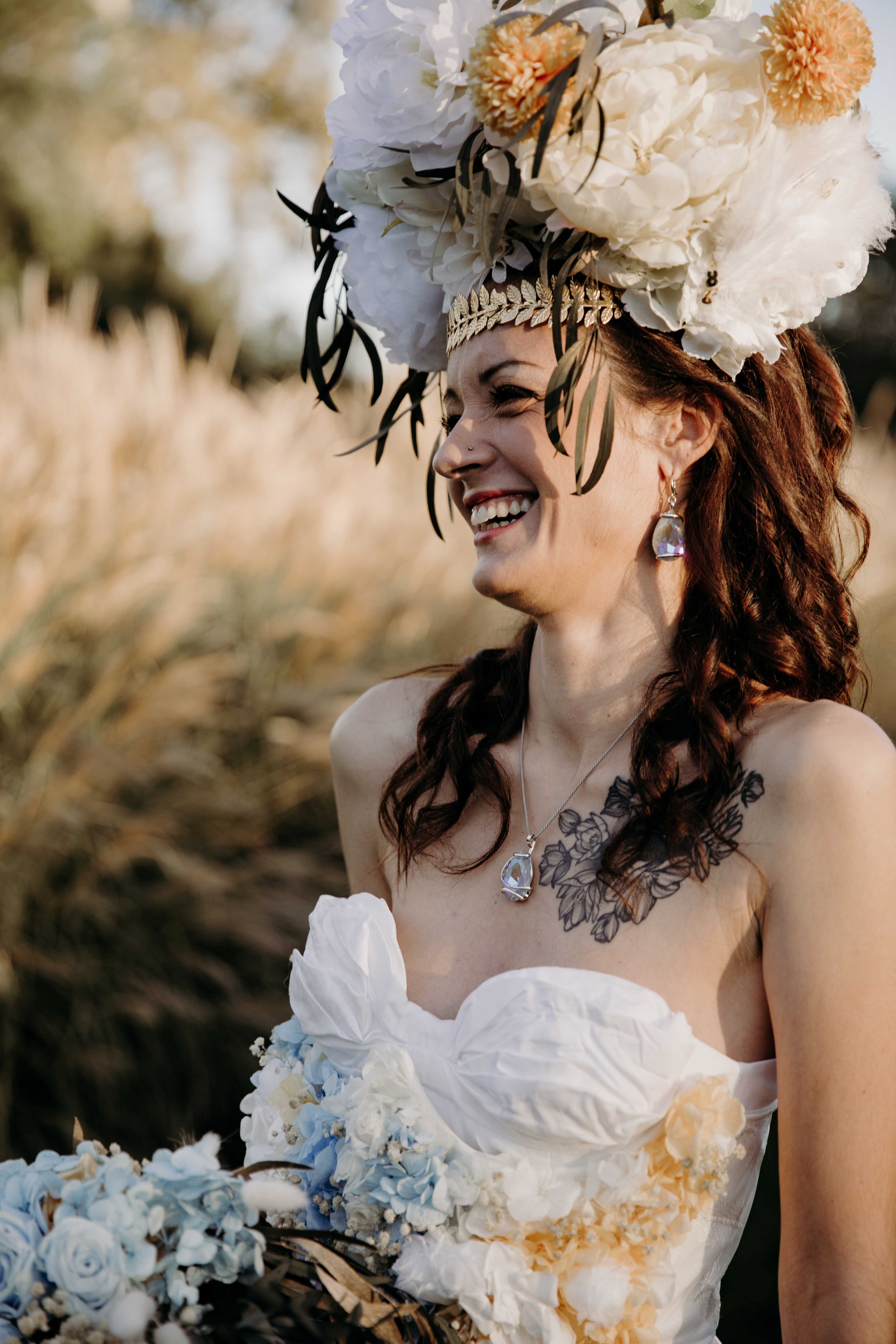 Mariage et Fleur Stabilisée