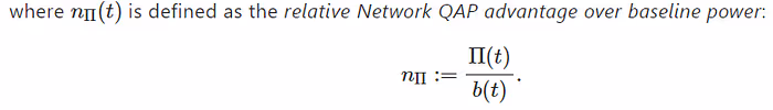 Relative Network QAP advantage over baseline power