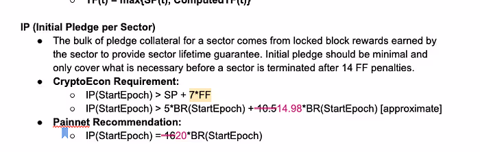 Initial Requirements for the Sector Collateral. Slash The World, April 2020