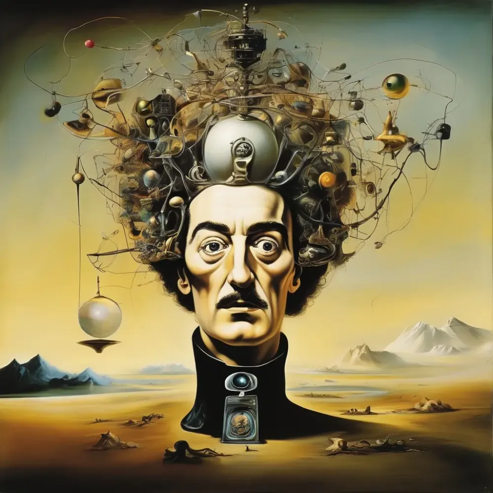 Surrealist-man-head-network-of-floating-objects-Role-of-LLMs-Autonomous-Systems-OpenAIArt
