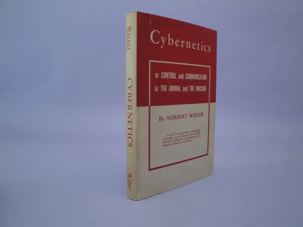 Cover of Norbert Wiener's 1948 book Cybernetics