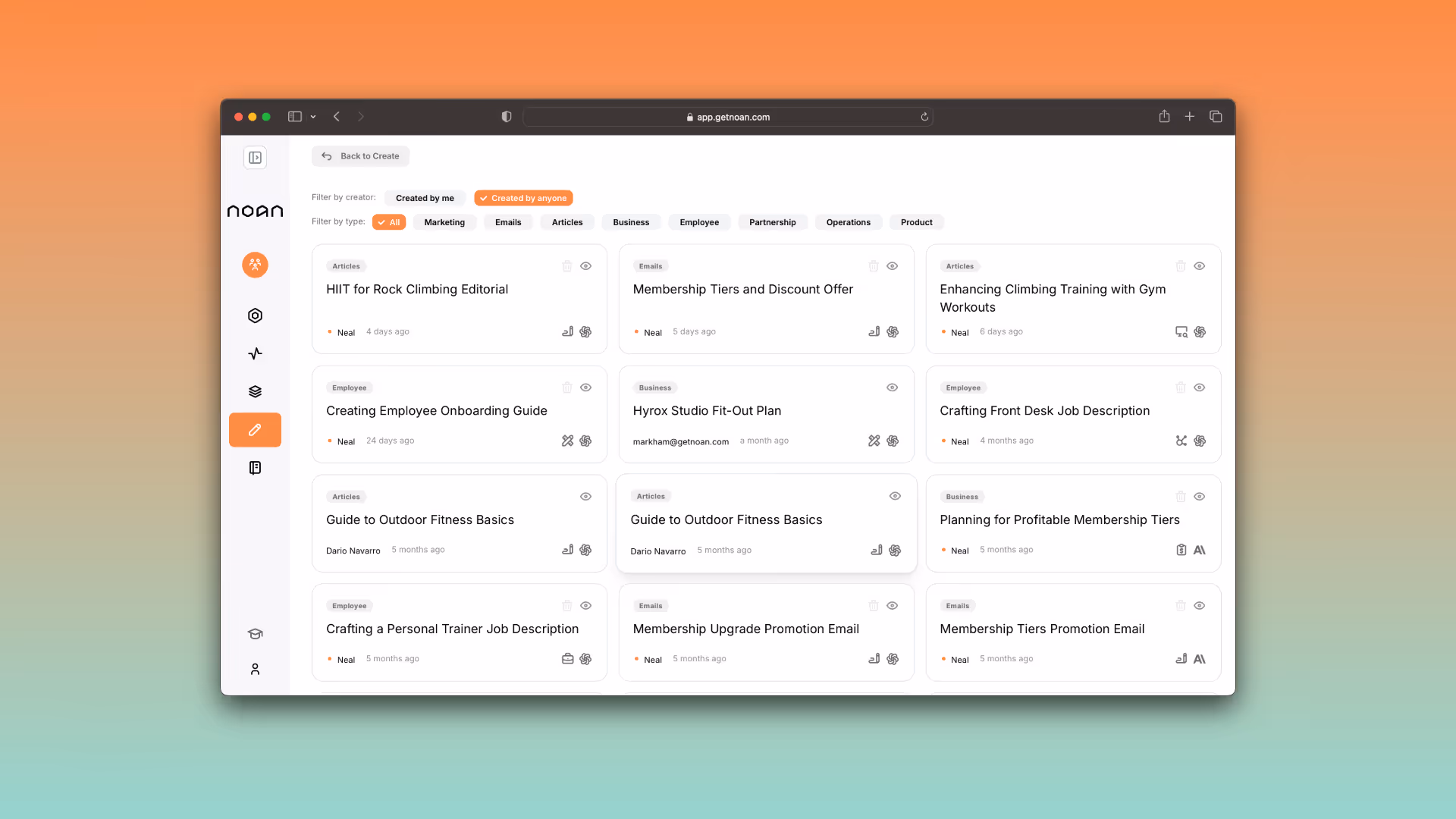 Sending created assets to tech stack using integrations
