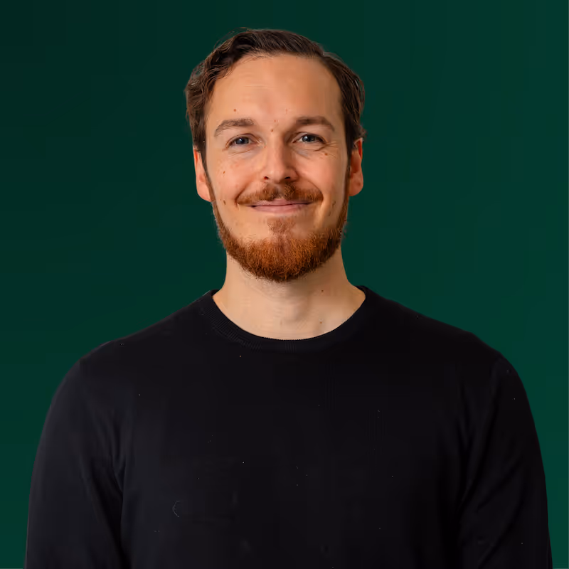 Aaro Koski smiling