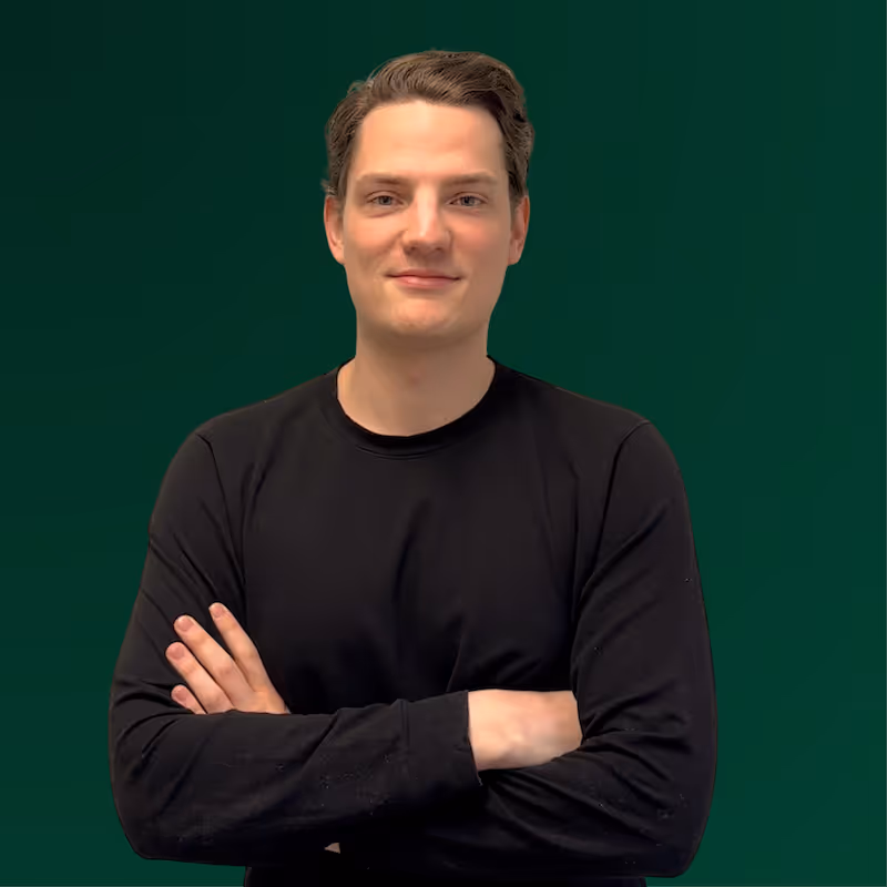 Frederik Sieler smiling