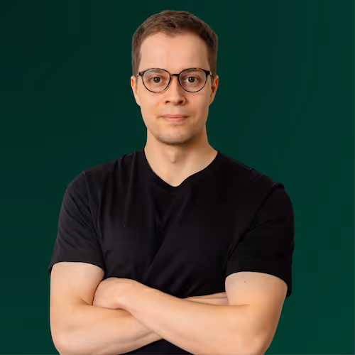 Eero Paukkonen smiling