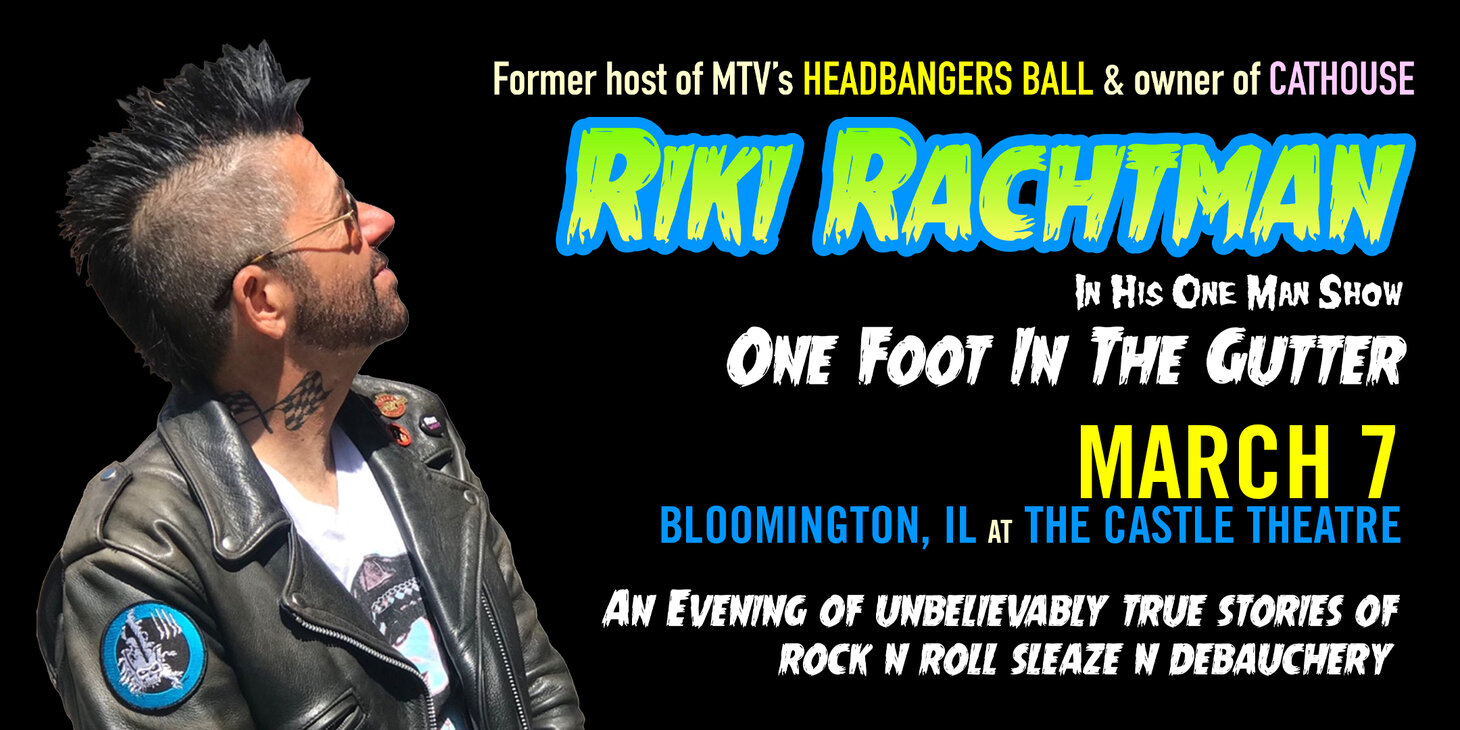 Riki Rachtman: One Foot in the Gutter