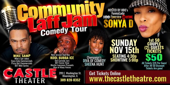 Community Laff Jam Comedy Tour featuring Kool Bubba Ice