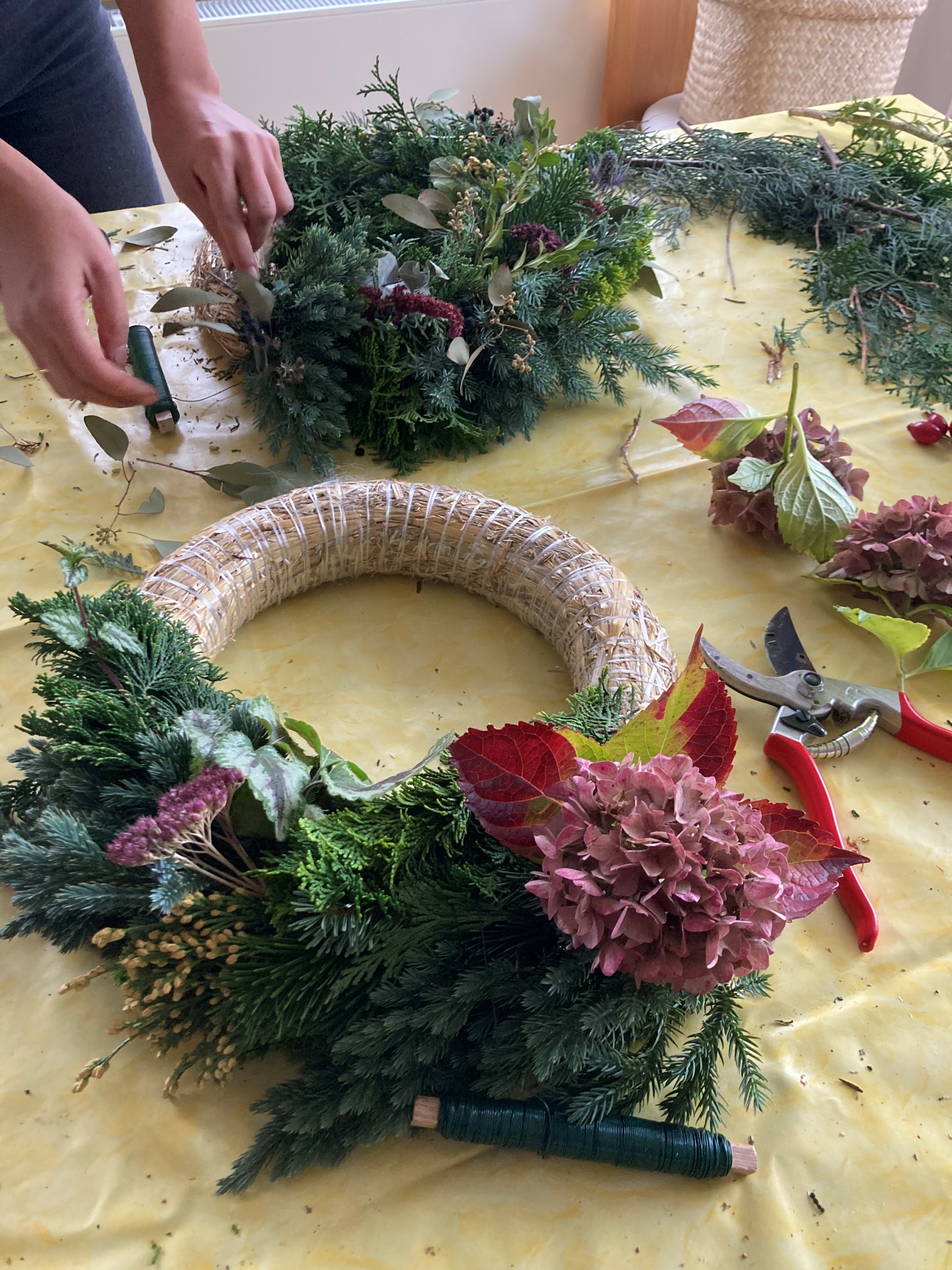 Kränze binden – Schritt für Schritt zum eigenen Kranz!
