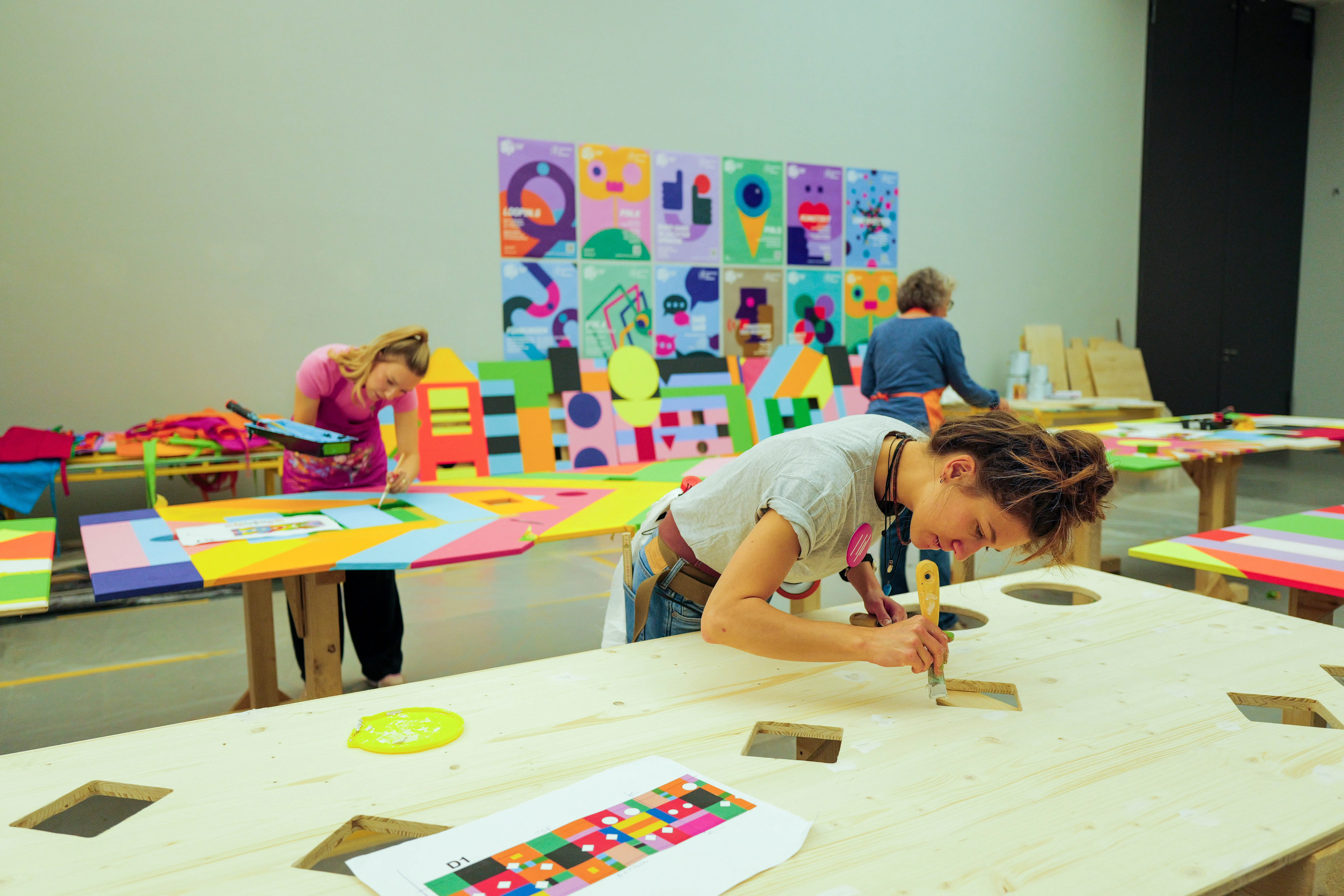Painting with Morag Myerscough