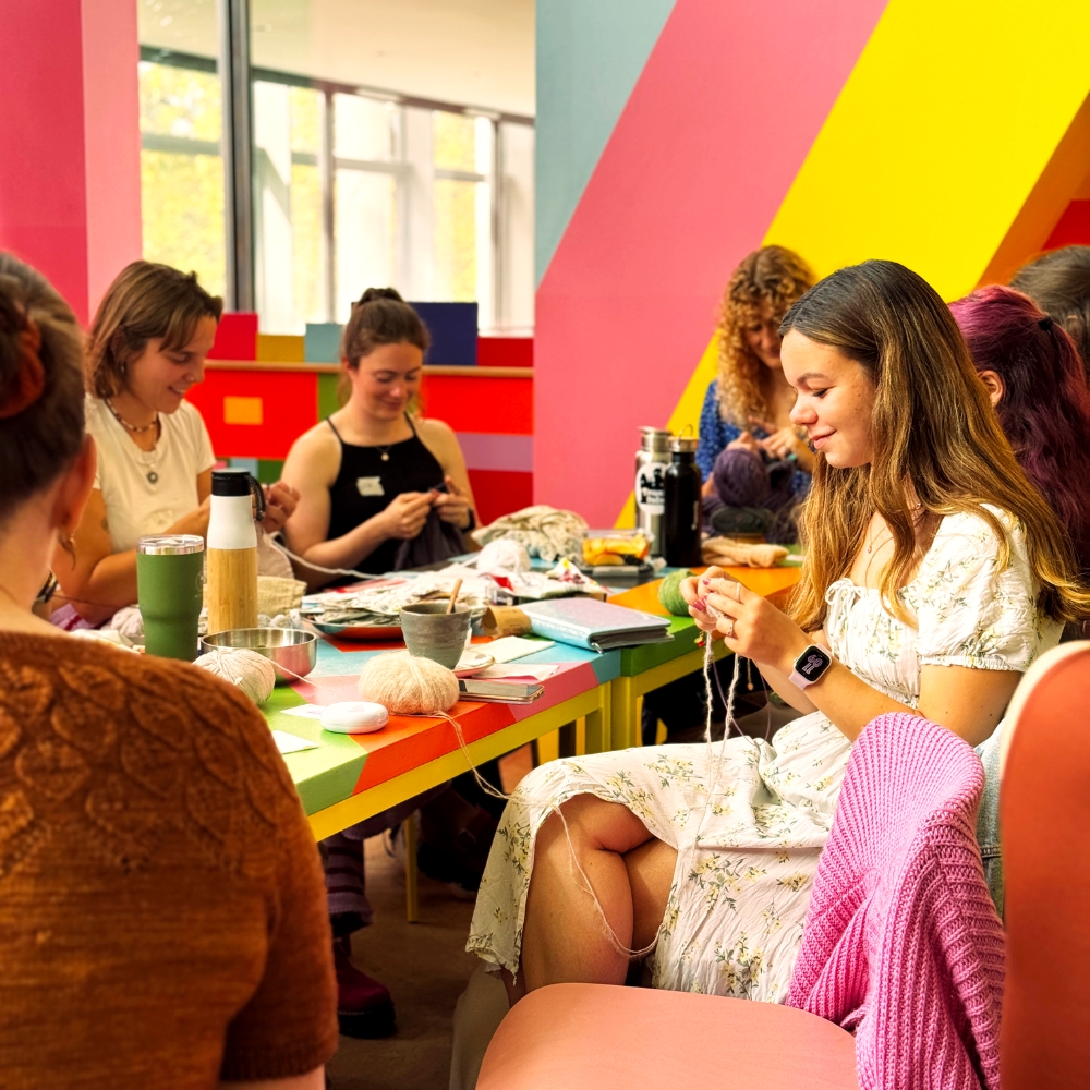 ‍STITCHD Knit Club at FLUX 