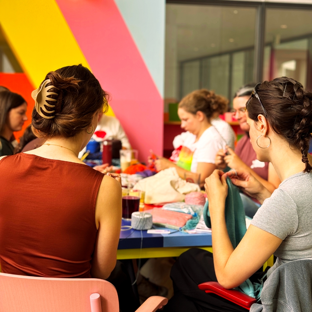 ‍STITCHD Knit Club im FLUX   