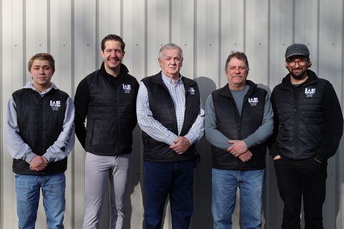 Team Photo standing outside