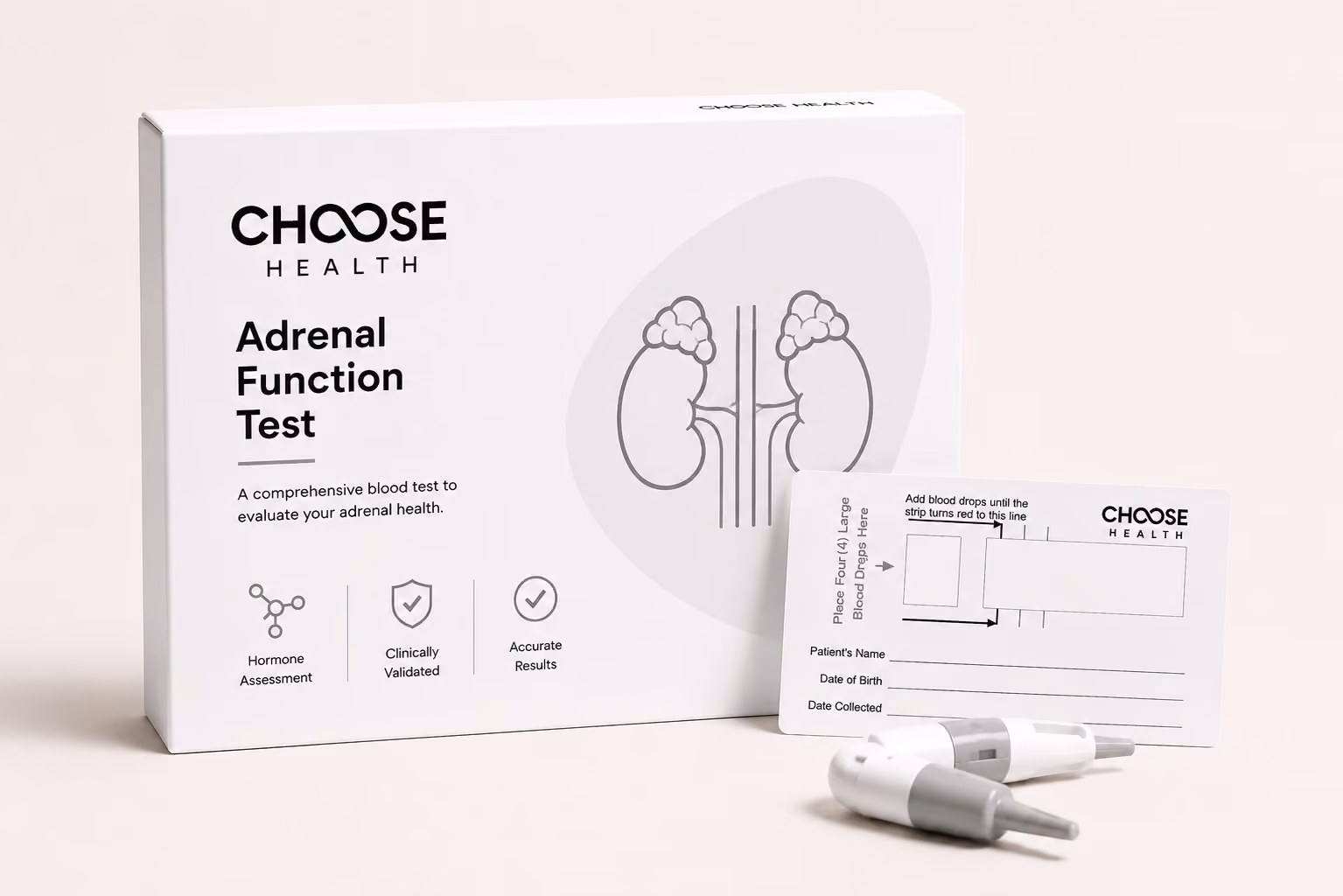 Choose health at-home adrenal function test