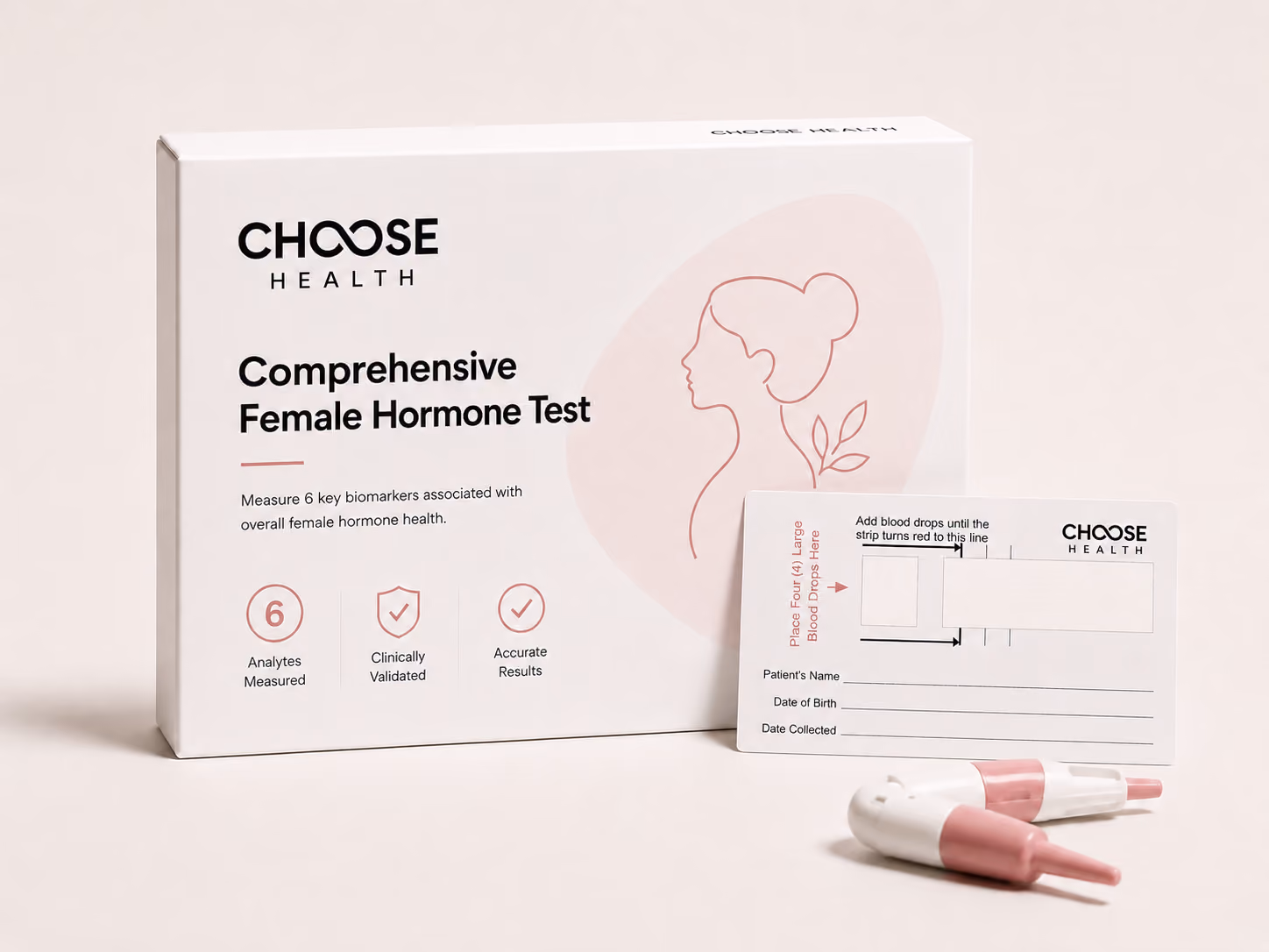 Choose health at-home comprehensive female hormone panel