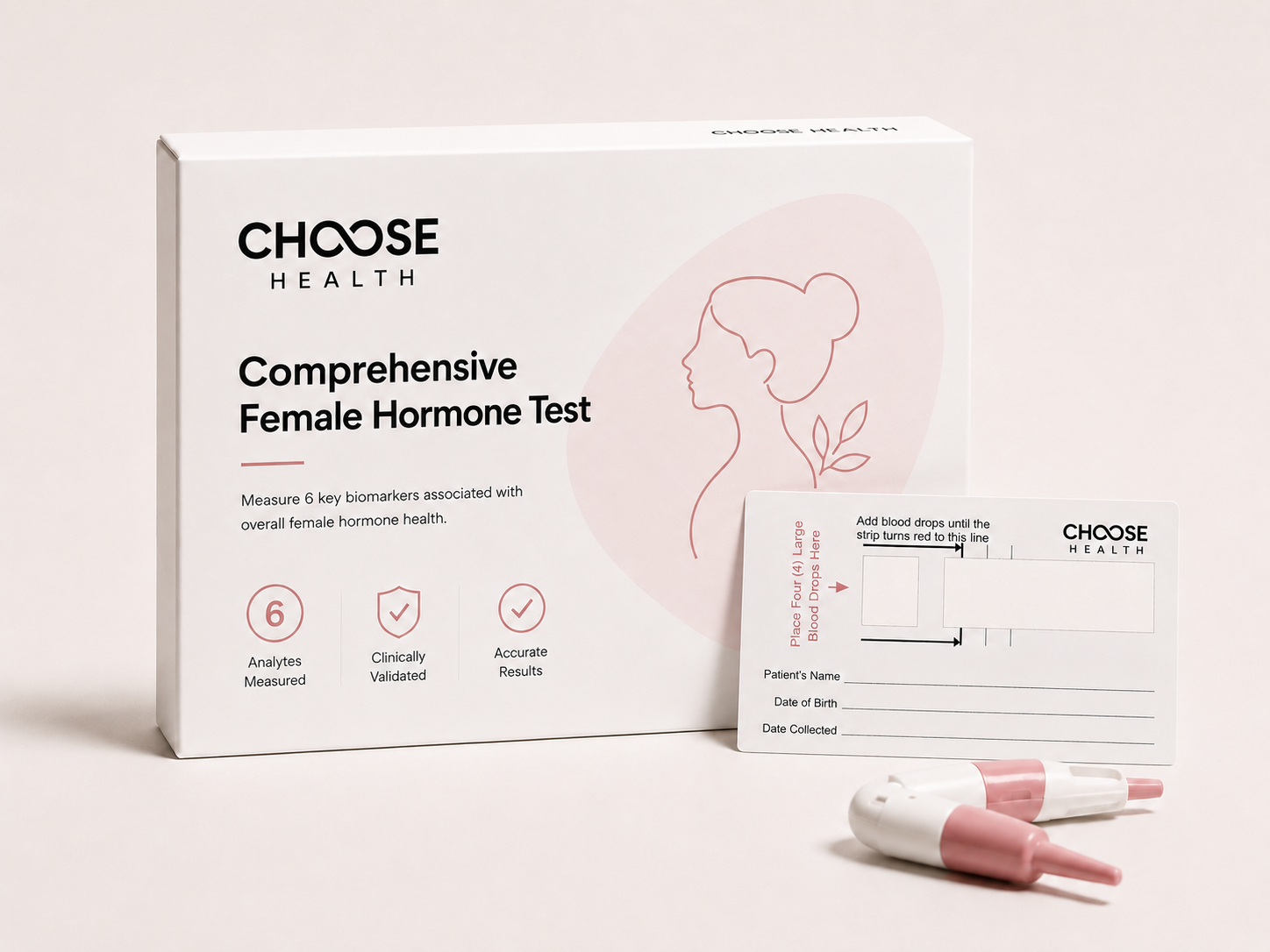 Choose health at-home comprehensive female hormone panel