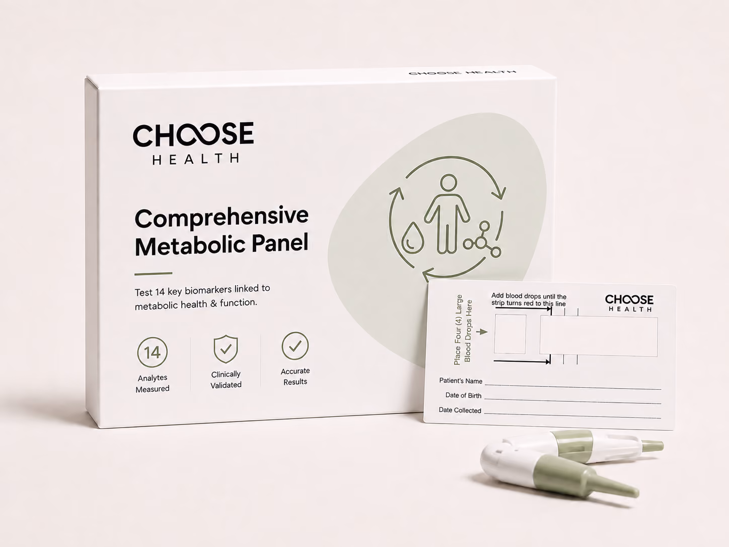 Choose health at-home comprehensive metabolic test