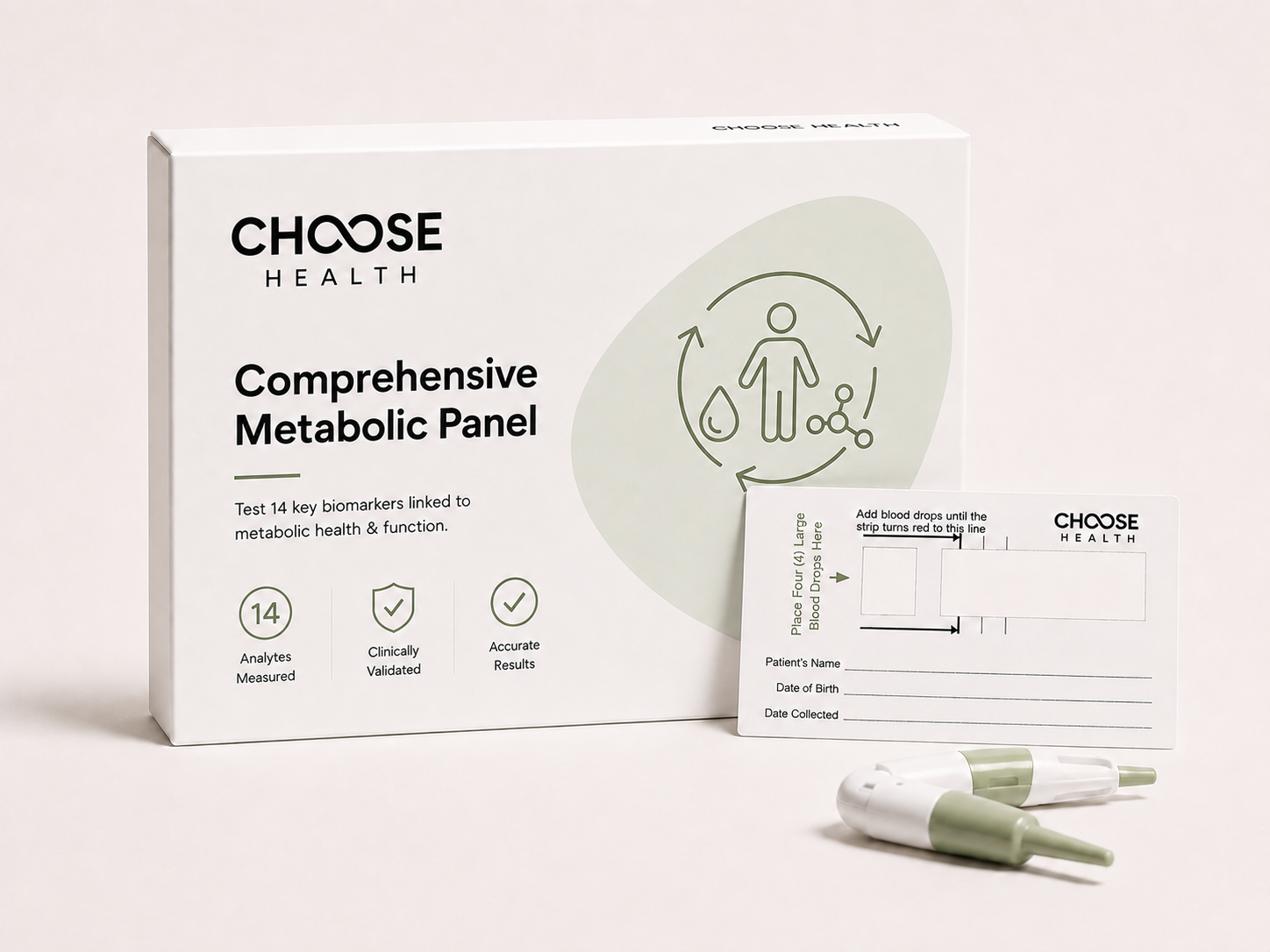 Choose health at-home comprehensive metabolic test