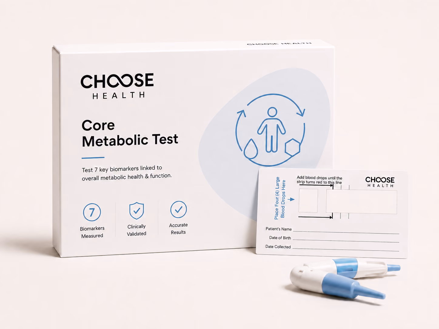 Choose health at-home core metabolic function test