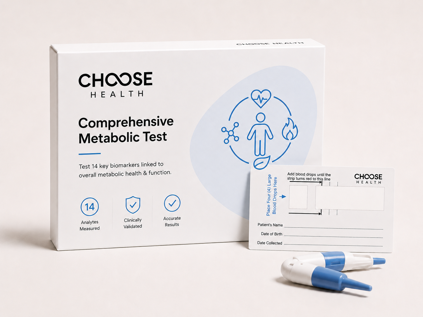 Choose health at-home comprehensive metabolic test