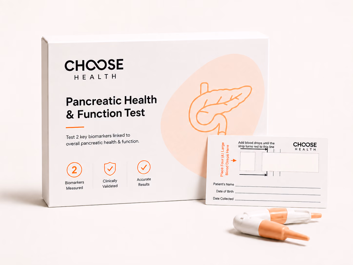 Choose health at-home pancreatic function panel