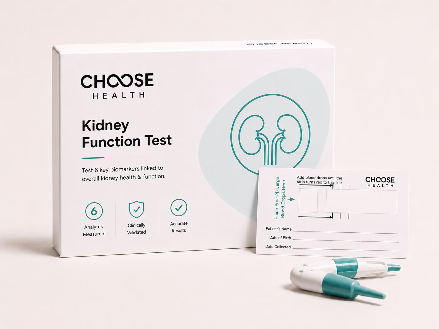 Choose health at-home kidney function test