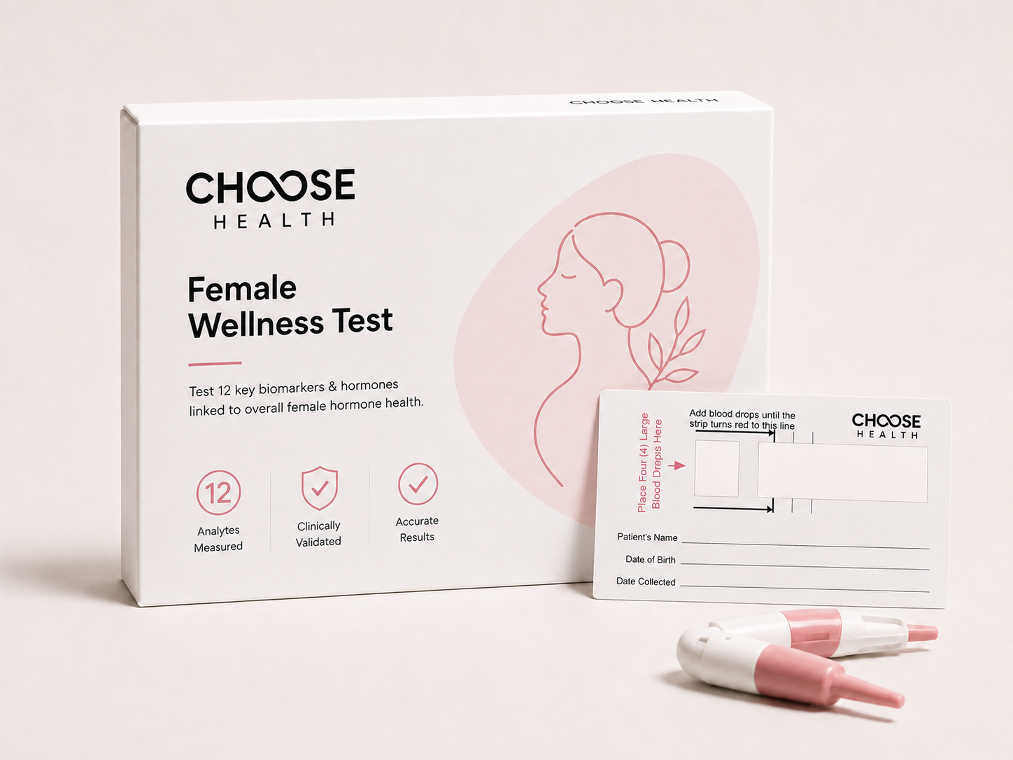 Choose health at-home female wellness test