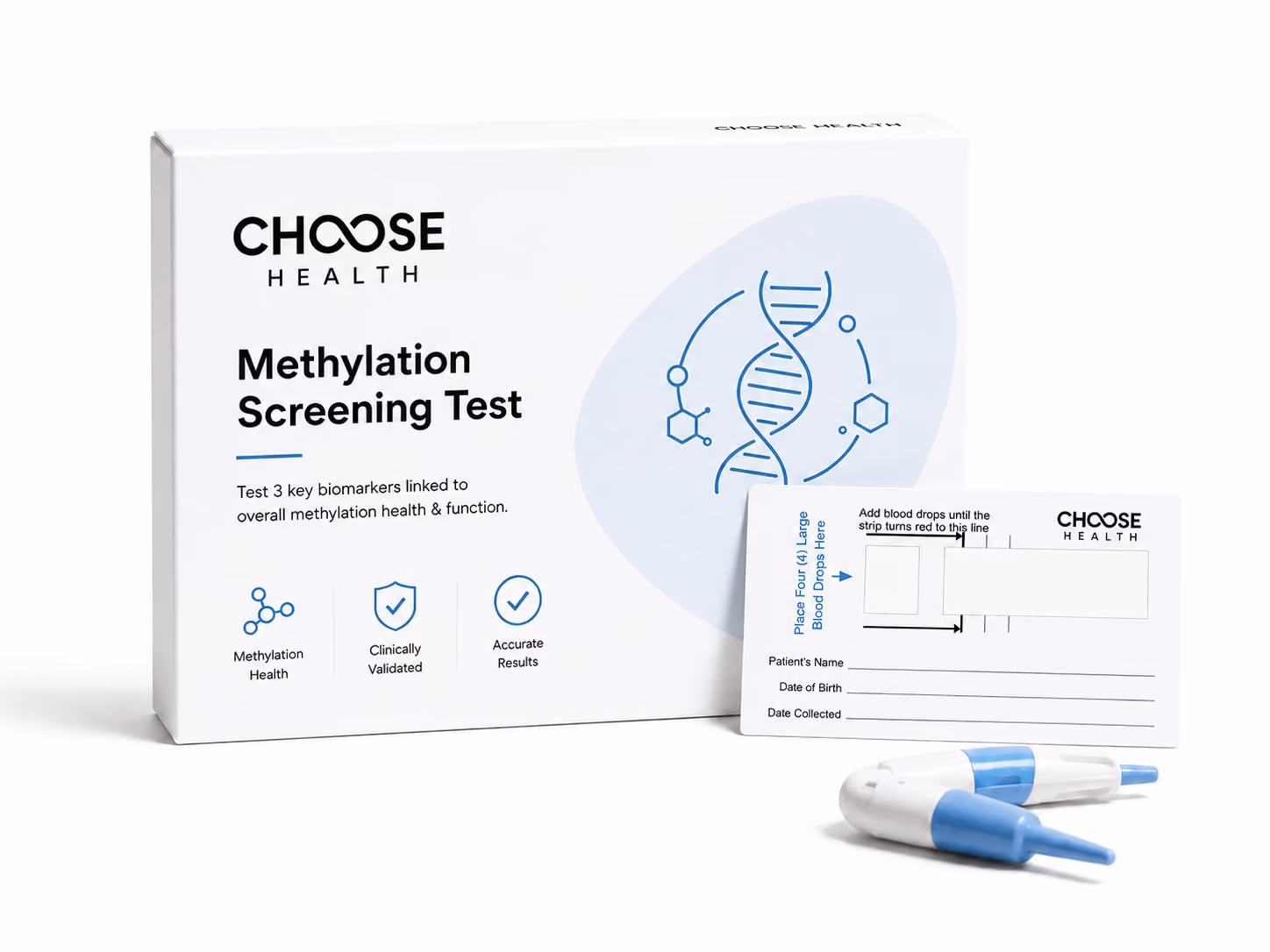 Choose health at-home methylation screening panel