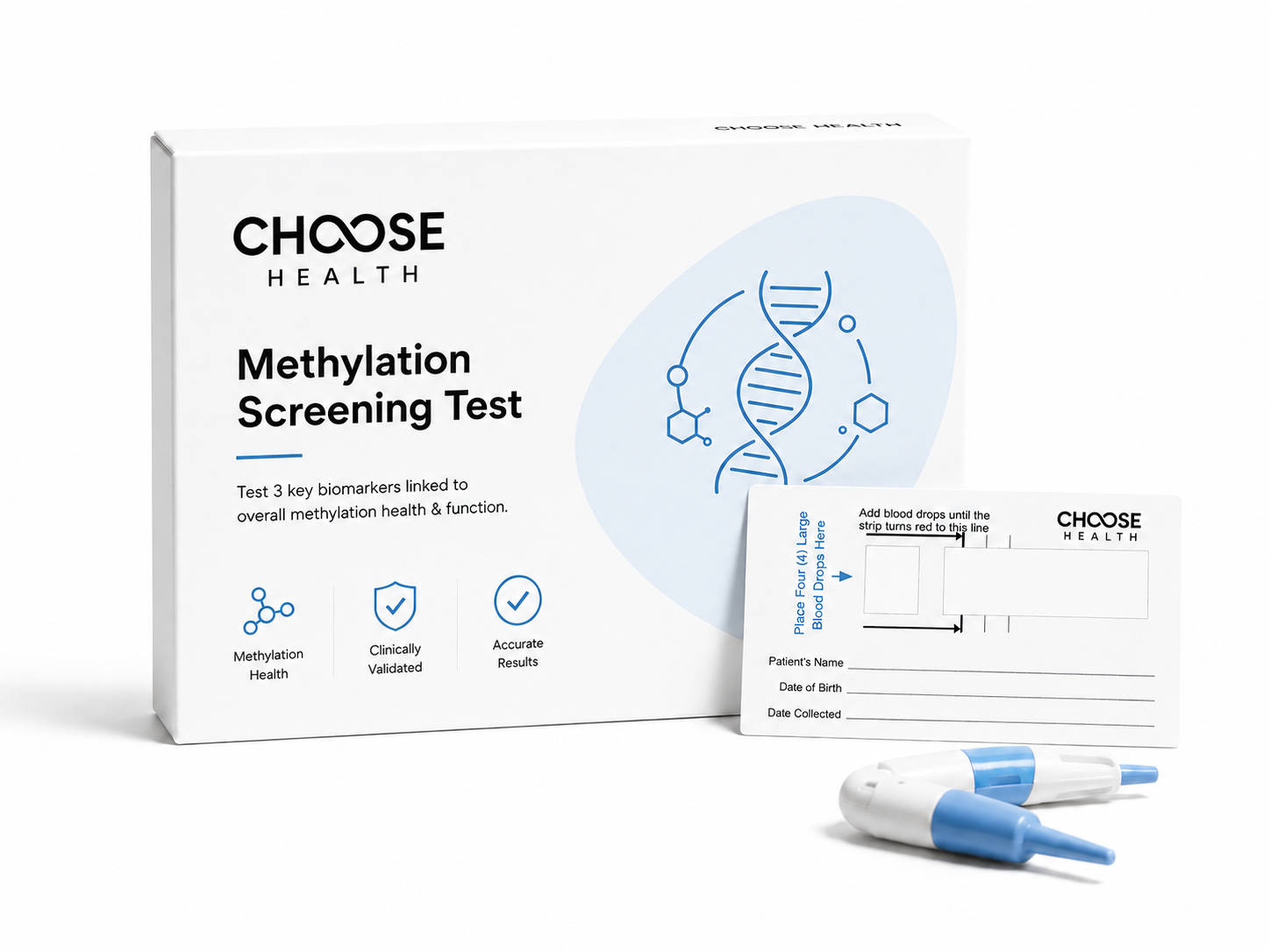 Choose health at-home methylation screening panel