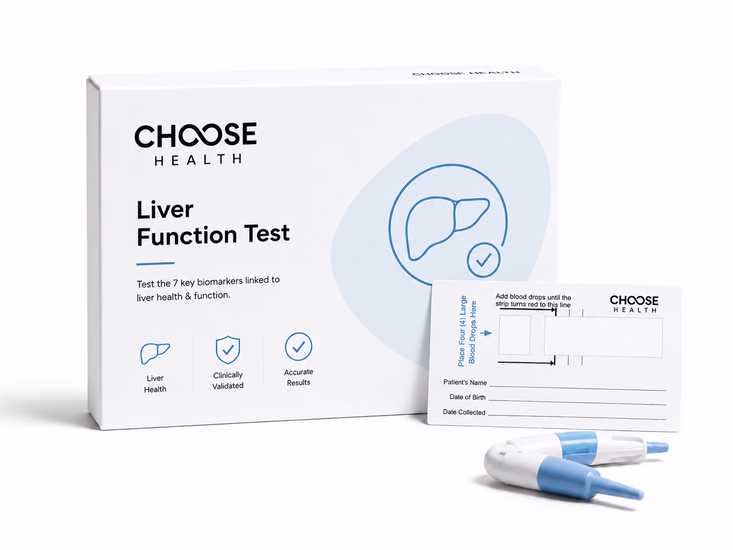 choose health at-home liver function test