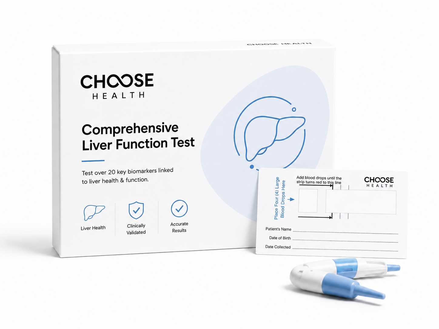 choose health at-home liver function test