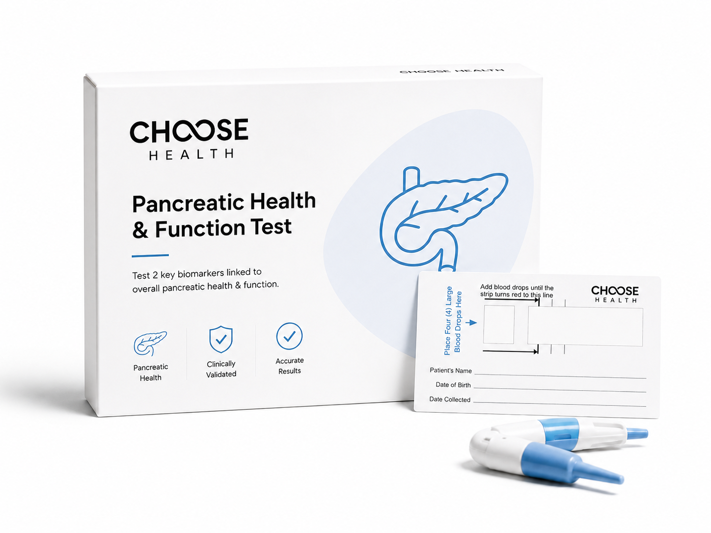 Choose health at-home pancreatic function panel