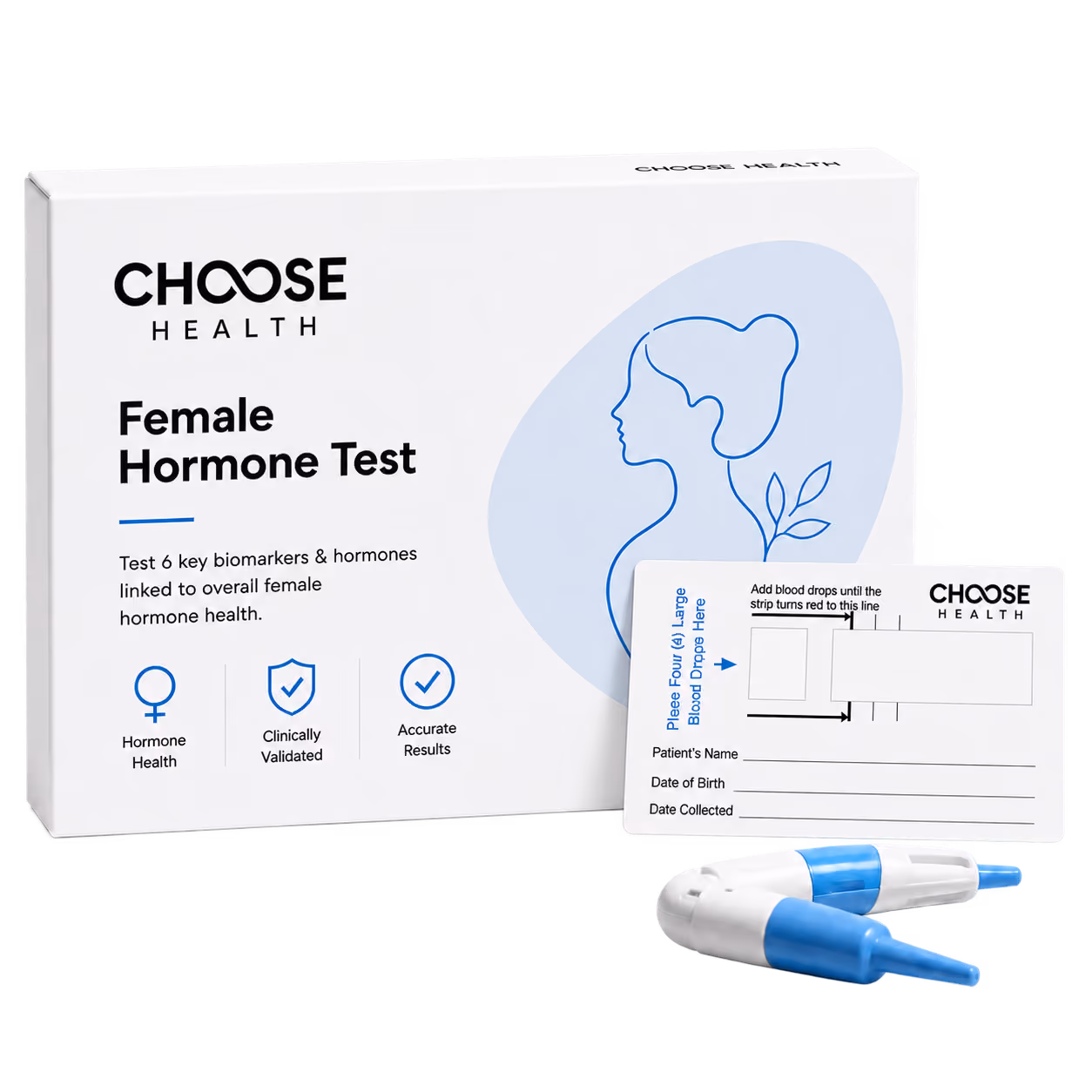 Choose health at-home comprehensive female hormone panel
