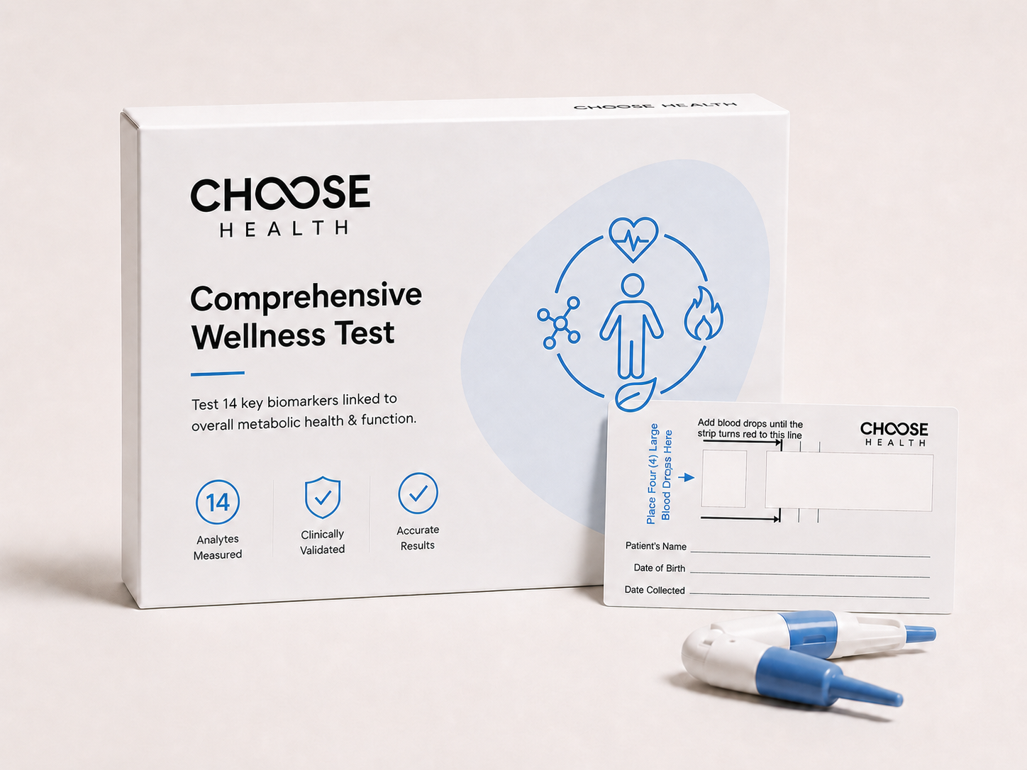 Choose health at-home comprehensive metabolic test