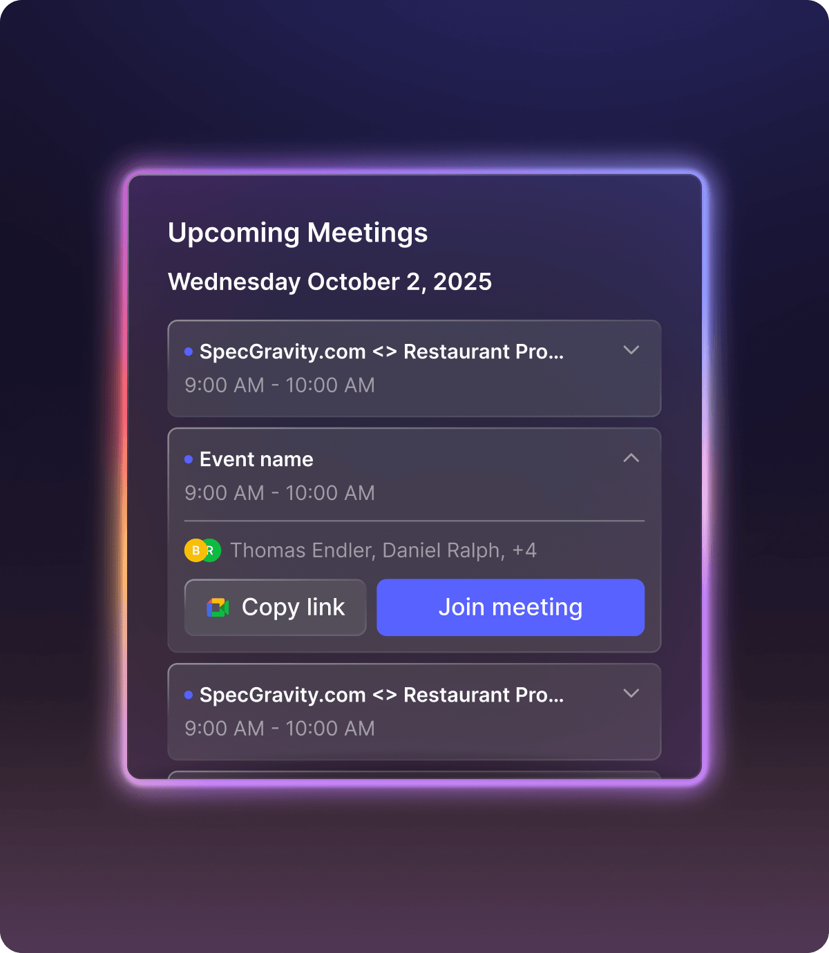 Actionable Opportunities