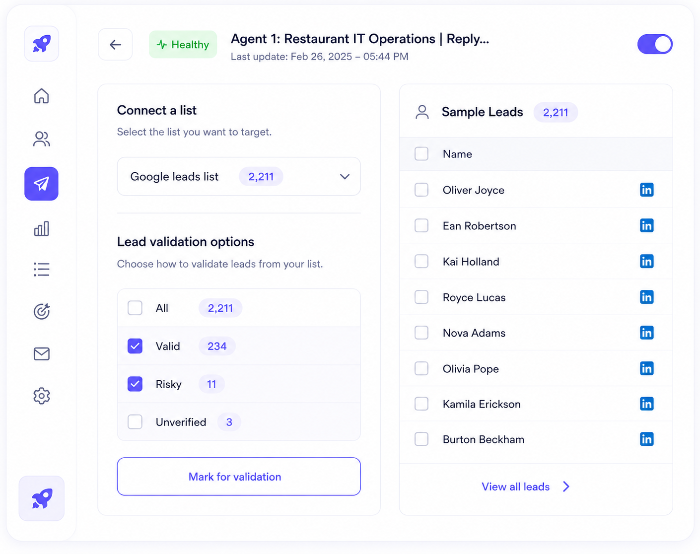 B2B Rocket for Lead Generation Agencies 