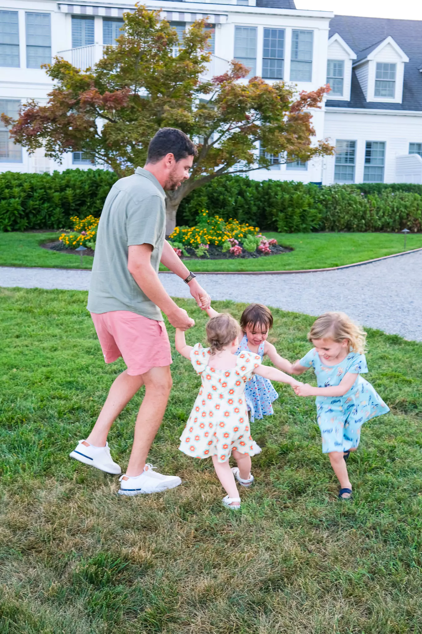 Kids dancing with a parent at The Inn at Perry Cabin