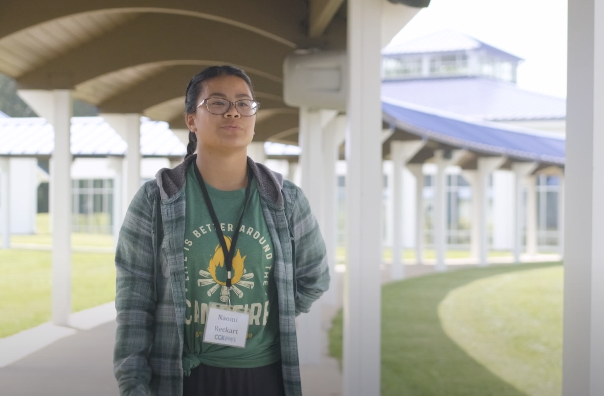 Volunteer on campus