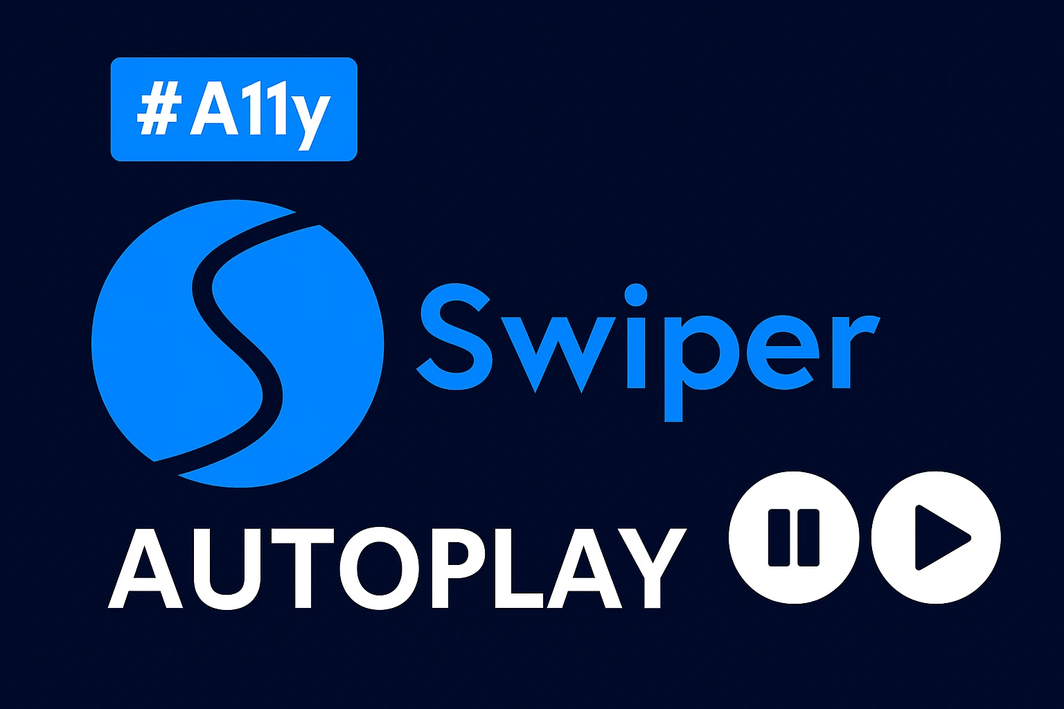 #A11y Swiper Autoplay