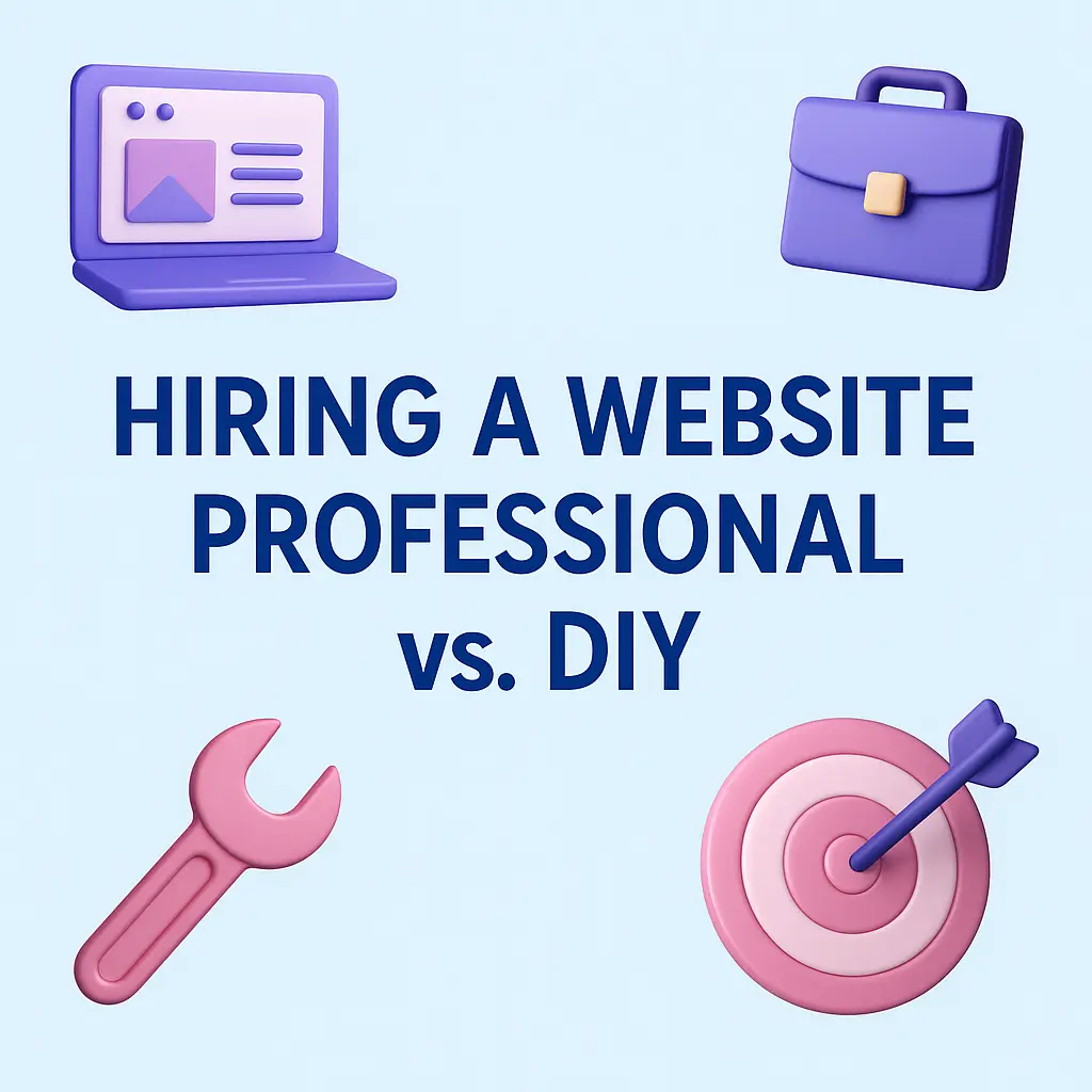 Hiring a Website Professional vs. DIY