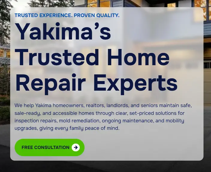 Yakima's trusted home repair experts Peak Pro Home Services hero