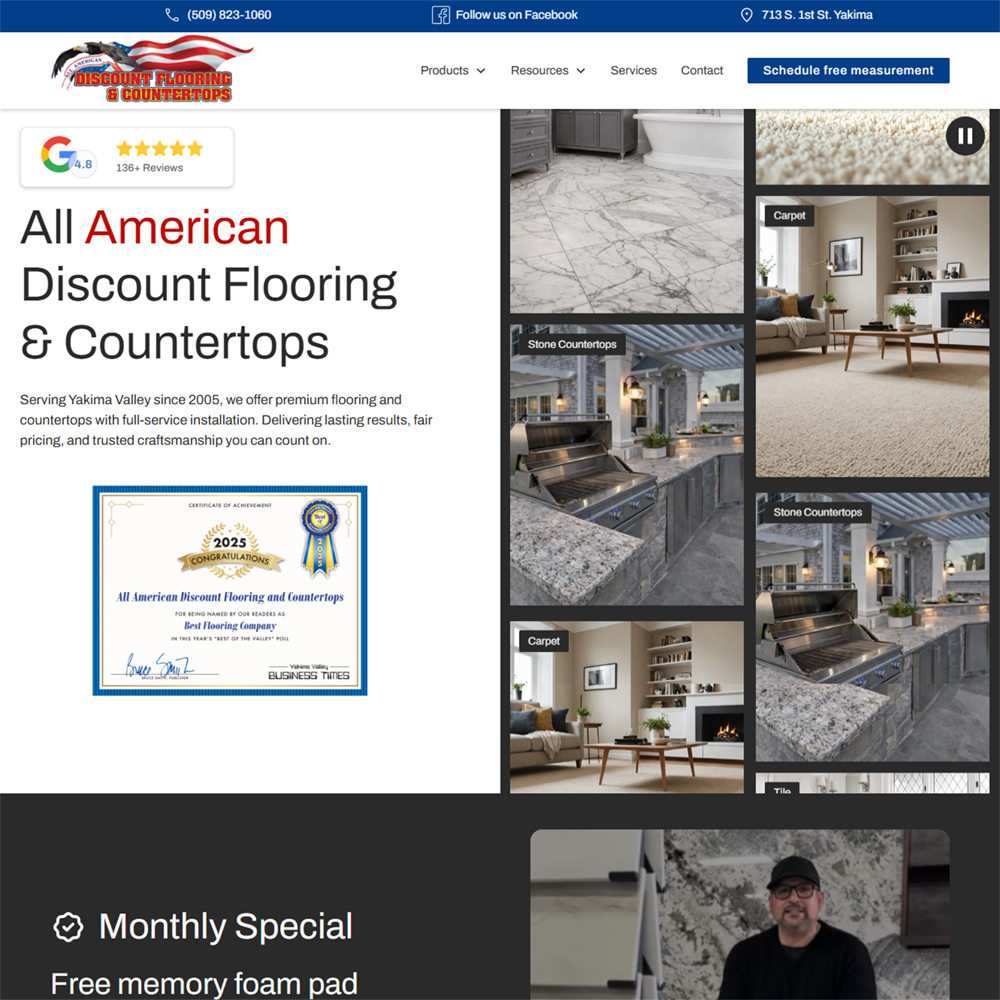All American Discount Flooring and Countertops