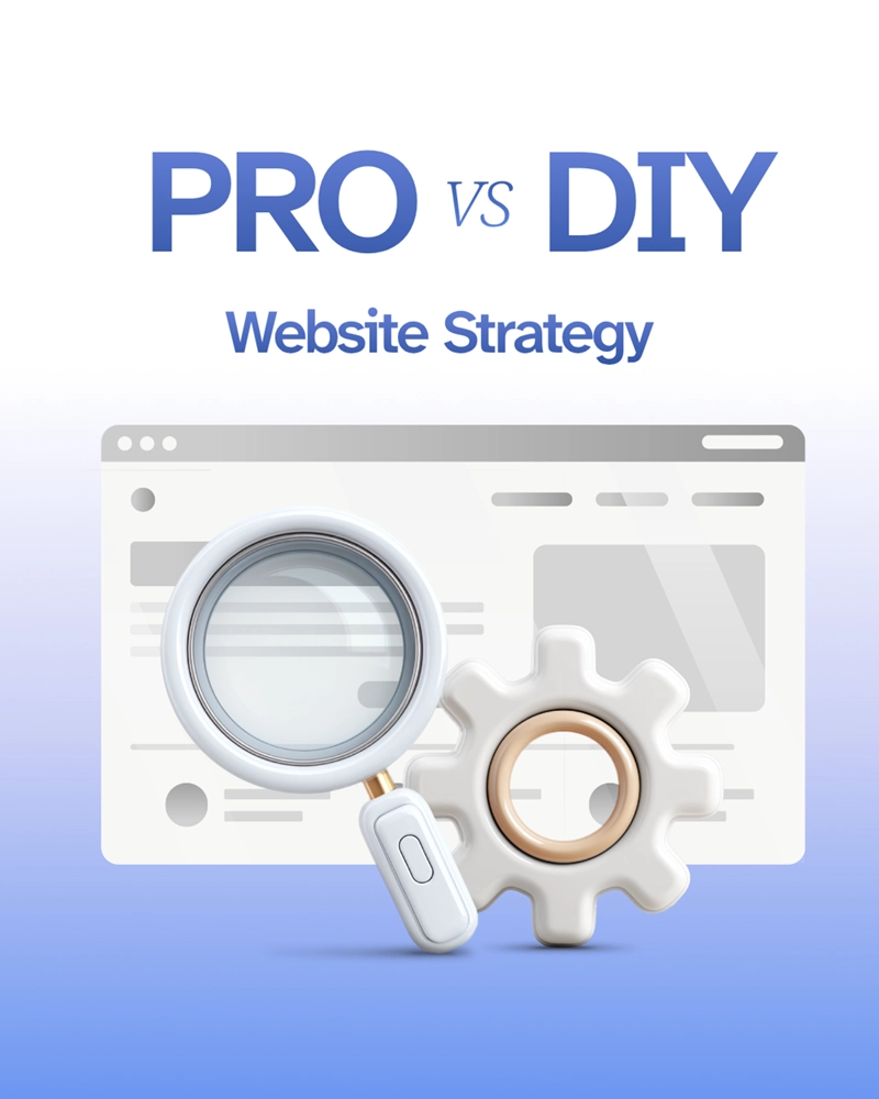 Hiring a Website Professional vs. DIY by Graceful Web Studio