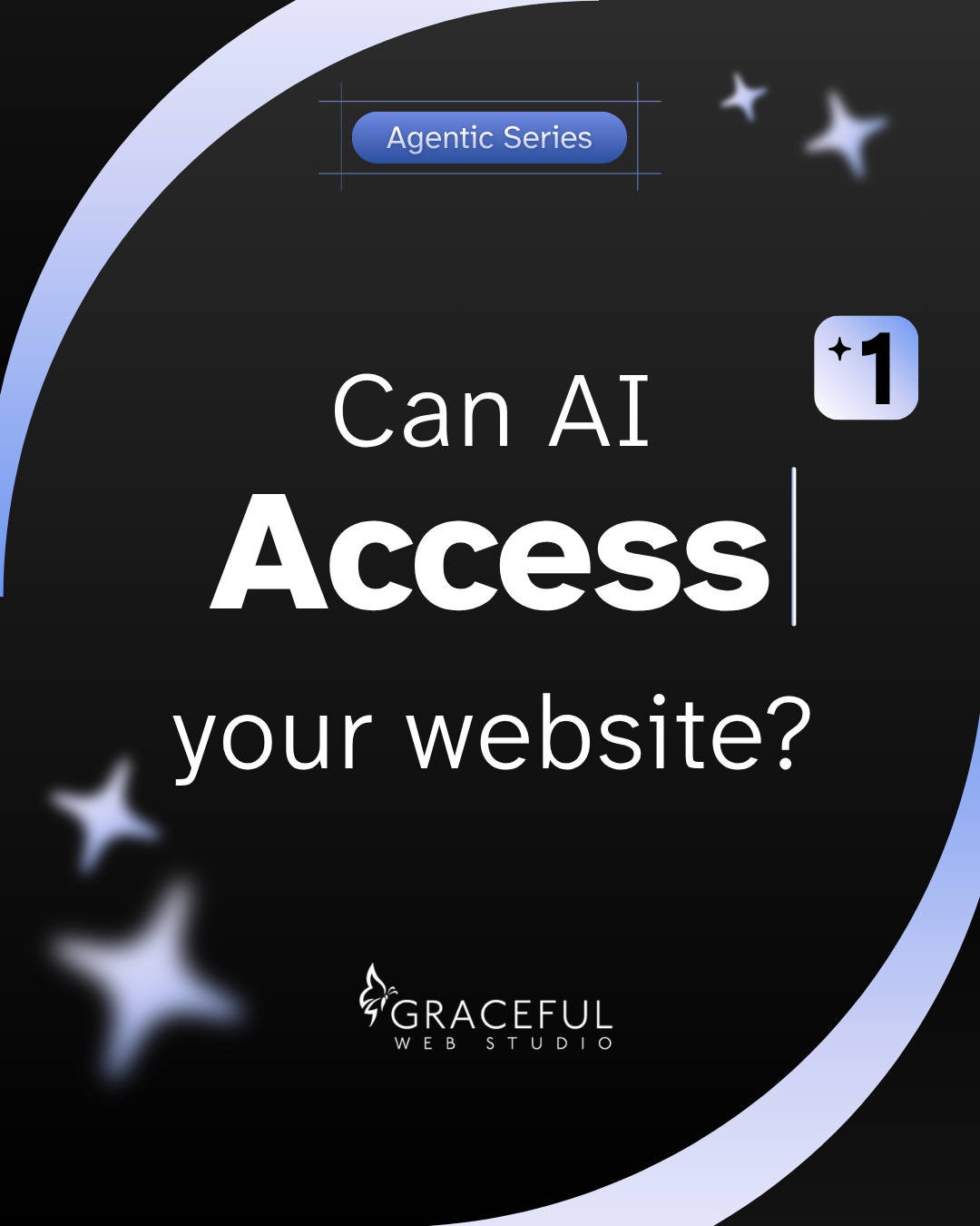 Agentic series can AI access your website number one graceful web studio.