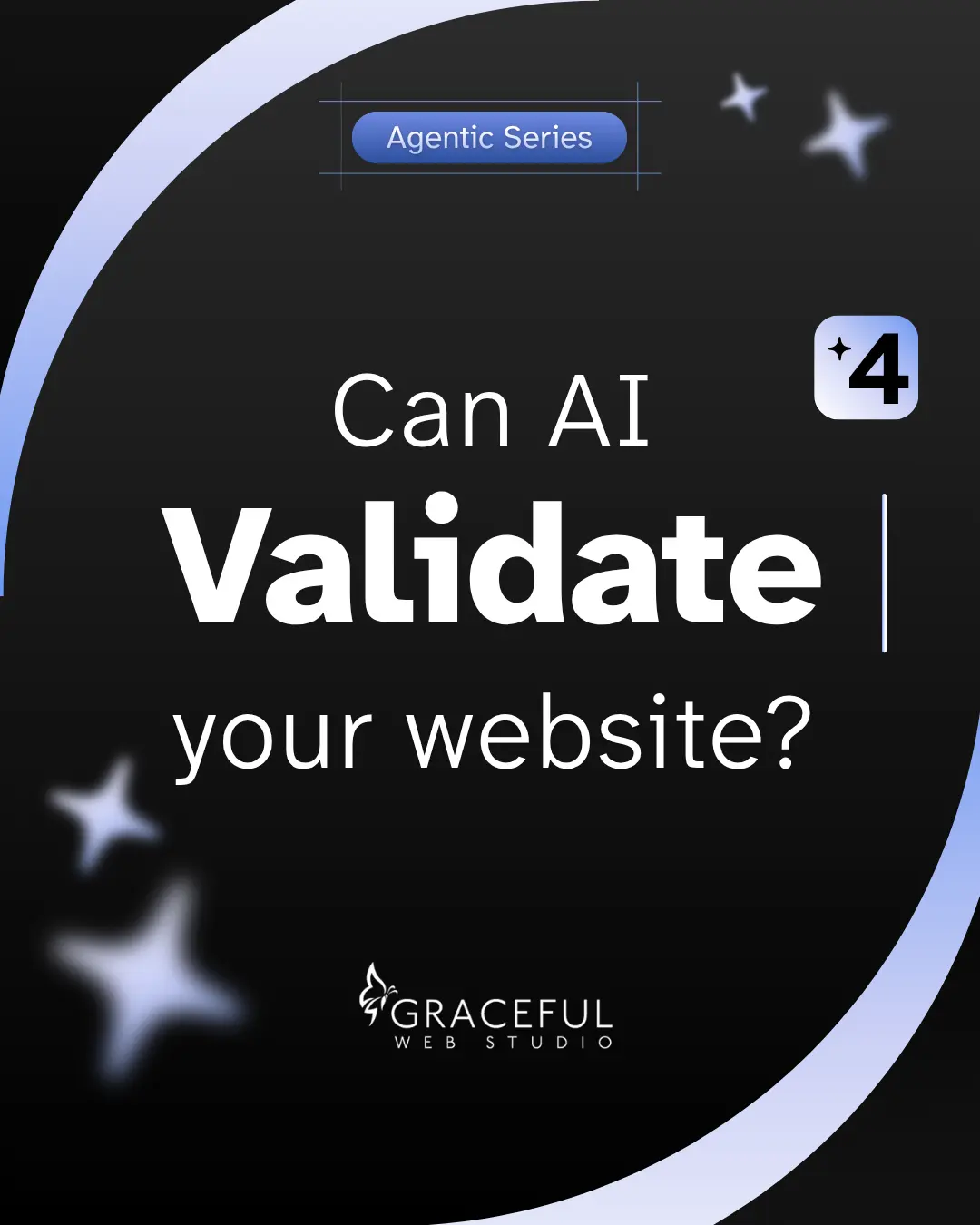 Agentic series number 4 can AI validate your website by Graceful Web studio