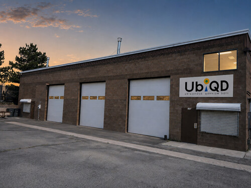 Photo of the new building at the UbiQD HQ campus in Los Alamos, NM. Courtesy of UbiQD, Inc.