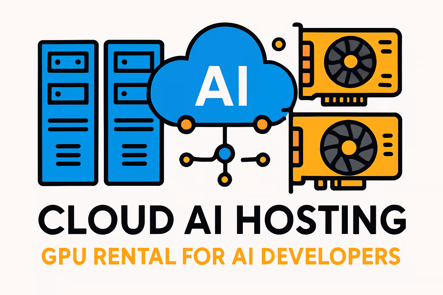 Cloud AI hosting service with GPU rental for developers.