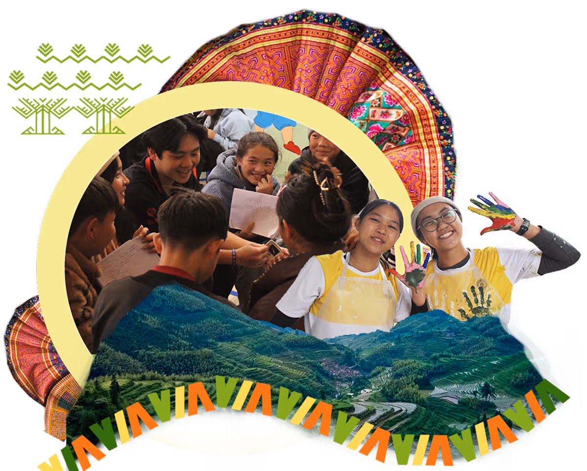 ViaVN's service learning project