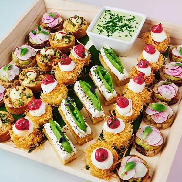 Spring appetizer board