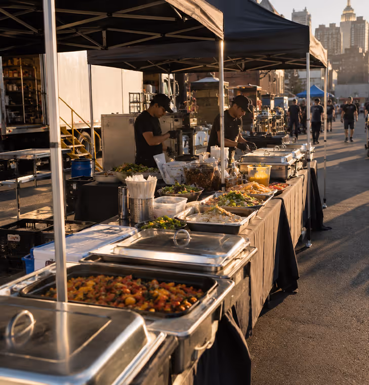 Mobile Catering On-Location for Feature Films